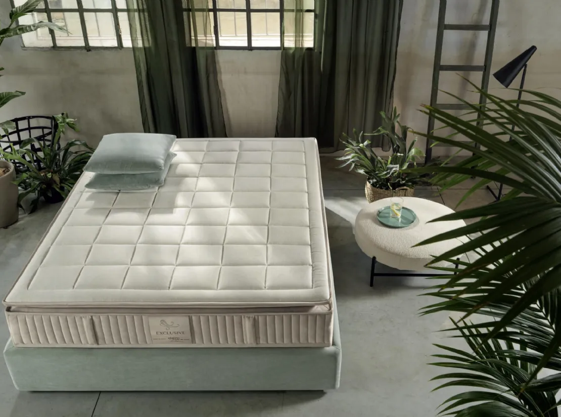 Materasso Exclusive in micromolle insacchettate e memory di DEM armonie del sonno